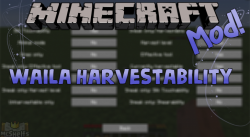 Waila Harvestability poster