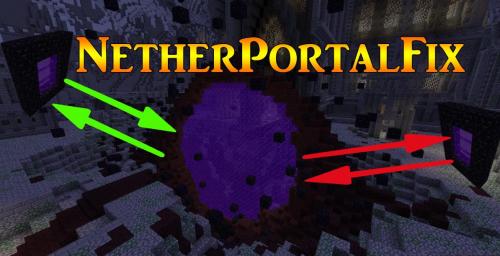 NetherPortalFix poster