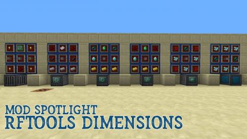 RFTools Dimensions poster
