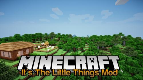 It's the little things poster