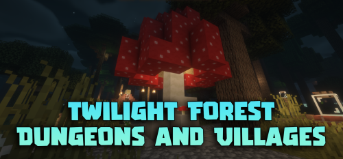 Twilight Forest Dungeons & Villages poster