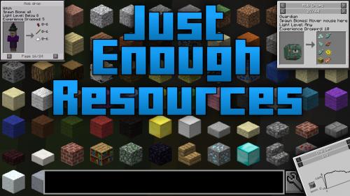 Just Enough Resources (JER) poster